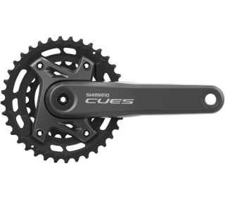 SHIMANO kliky CUES FC-U6000-2 integr.klika 2x9/10/11 175 mm 36x22z bez BB misek bal