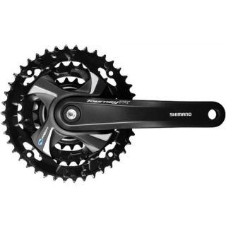 kliky Shimano FC-TX801 42/32/22 stříbrné 175mm bez krytu
