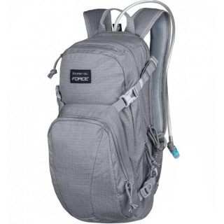 batoh FORCE ECLIPSE 12 l +2l rezervoár, šedý