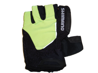 SHIMANO Escape rukavice, lime žlutá, L