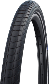 SCHWALBE plášť BIG APPLE,60-622,28x2.35,RaceGuard,E-25,Tube,drát,890g,černá/reflex