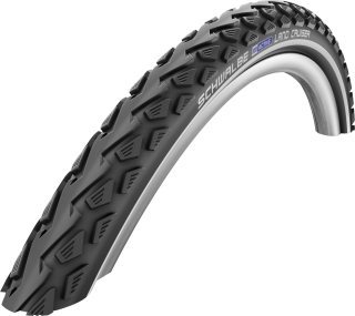 SCHWALBE plášť LAND CRUISER,47-507,24x1.75,K-Guard,Tube,drát,680g,černá