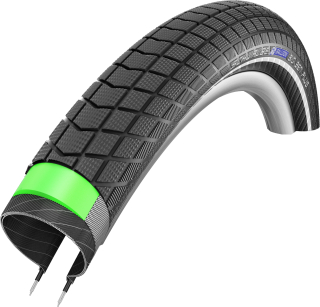 SCHWALBE plášť BIG BEN PLUS,50-584,27.5x2.00,DD,greenGuard,E-50,Tube,drát,860g,černá/reflex