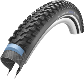 SCHWALBE plášť MARATHON PLUS MTB,57-559,26x2.25,S.Guard,E-50,Tube,drát,1260g,černá/reflex