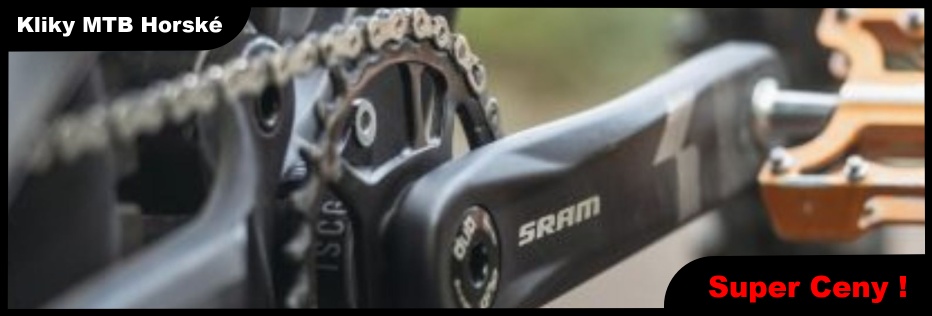 Kliky na MTB horské od ServisKol.com