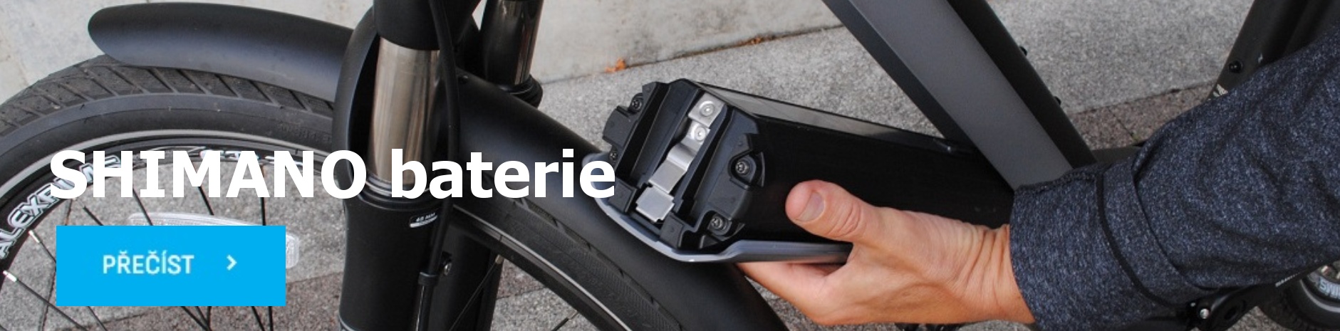 Shimano baterie od serviskol.com
