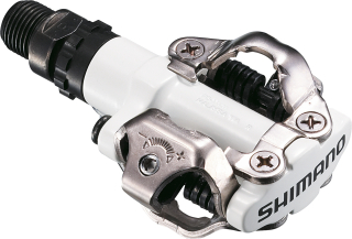 SHIMANO pedály MTB-ostatní PDM-520 SPD zarážky SM-SH51 bez odrazek bílá