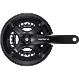 kliky Shimano FC-TY501 46/30 černé 170mm s krytem